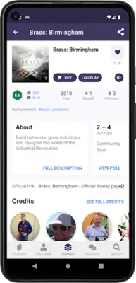 BoardGameGeek android App screenshot 0